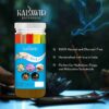 Kalawid Incense Sticks - Agarbatti - Fragrance Sticks - Combo of 5 Manthan, Deluxe, Sandlewood, Pineapple, Rajwadi250 Incense Sticks, Pooja Items Spiritual (250, Set of 1) - Image 2
